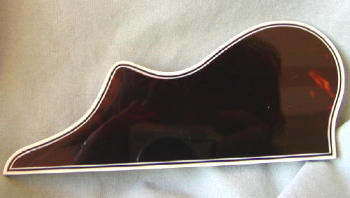 Black Finish Performance Plus MPGA-B A-Style Mandolin Pickguard 