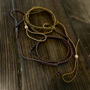 Braided Leather Strap